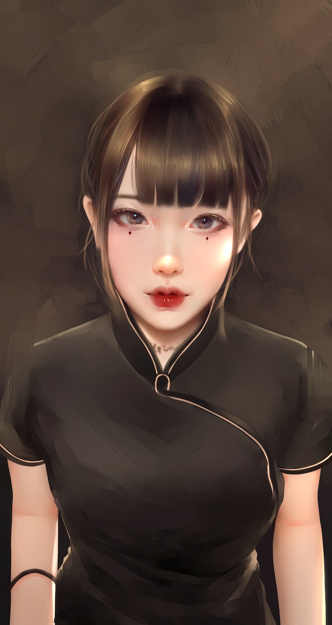 美化する似顔絵を描き。美人美男化します 写真があれば手書き風に描き直す。彼氏/彼女に渡すプレゼント イメージ8