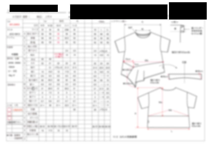 アパレルの縫製仕様書(カット、ニット)を作成します 現役ファッションデザイナーです イメージ3