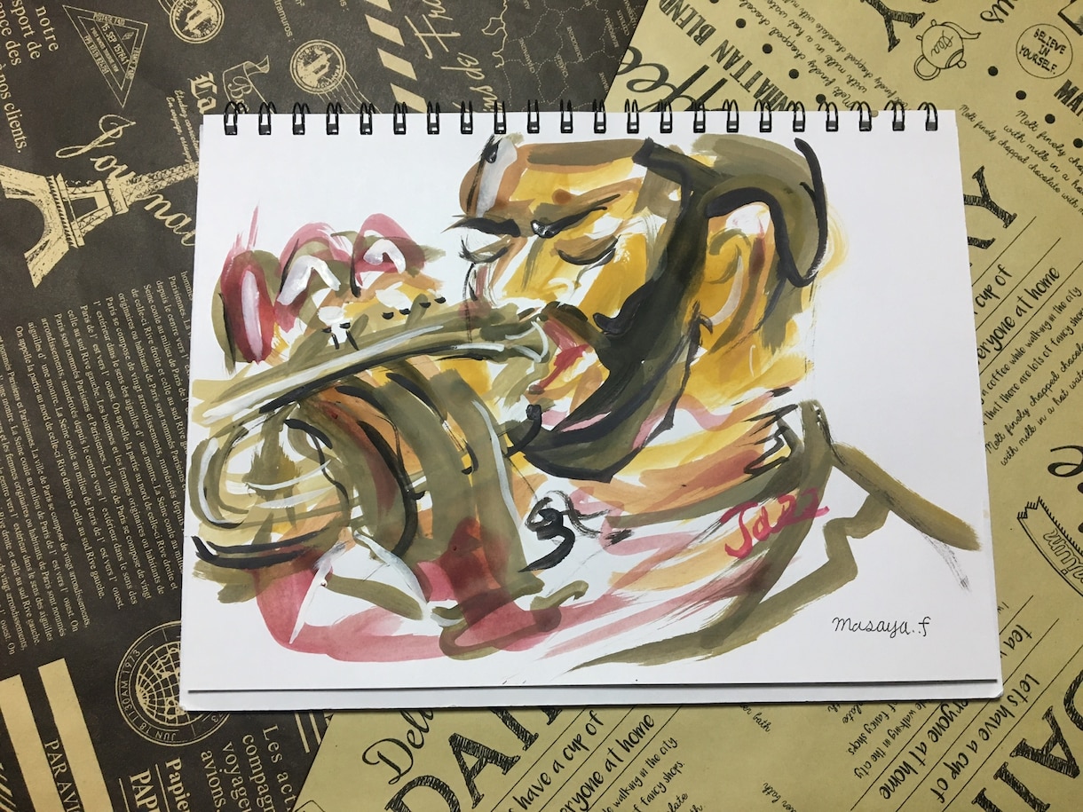 手描きで描いた絵を販売します オーダーがありましたら、それに近い絵をお描きします。 イメージ8