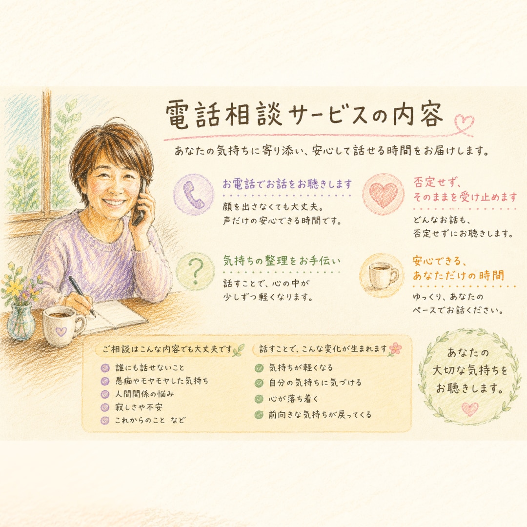 何かモヤモヤ、スッキリしない、お気持ちお聴きします 10年ただ耳を傾けてきた私が、次はあなたのお話に耳を傾けます イメージ4