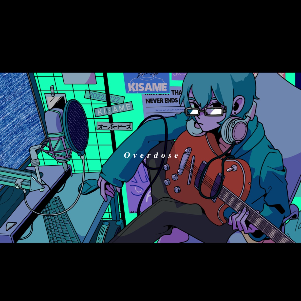 非トレス！歌ってみたサムネイル描きます トレスをしないので安全！本家に寄せた絵柄でもオリジナルでも イメージ3