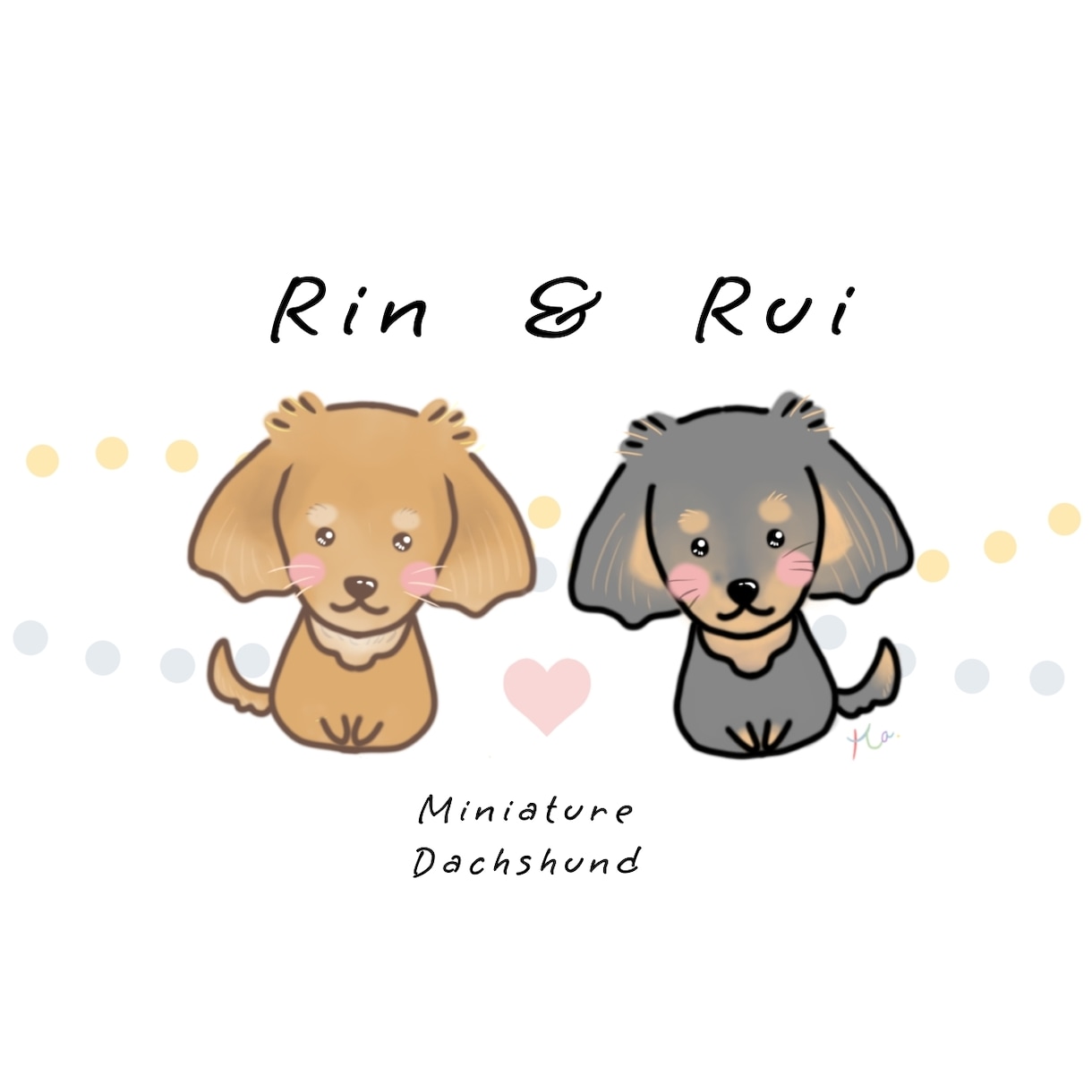 ペット♡似顔絵描きます かわいいペットをイラスト化/ポップな似顔絵! イメージ1