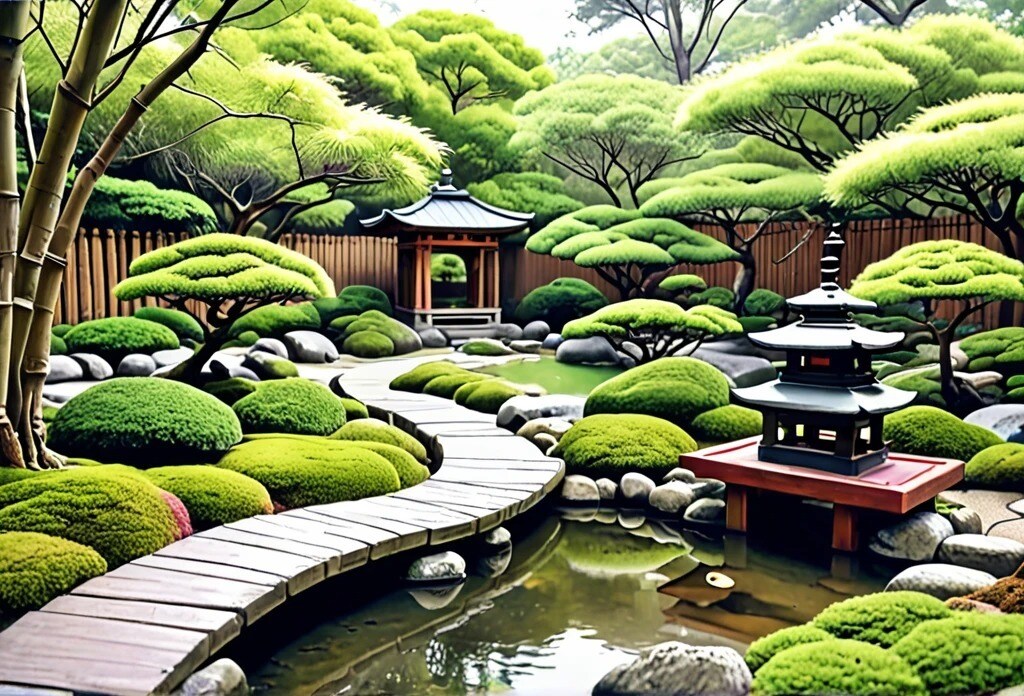 夢の和の庭園をあなたのイメージで制作します オリジナル庭園デザインサービス。印刷用BIGサイズ対応 イメージ4