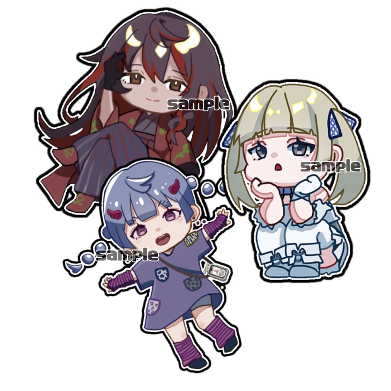 デフォルメイラスト描きます デフォルメイラスト1500円~ イメージ2