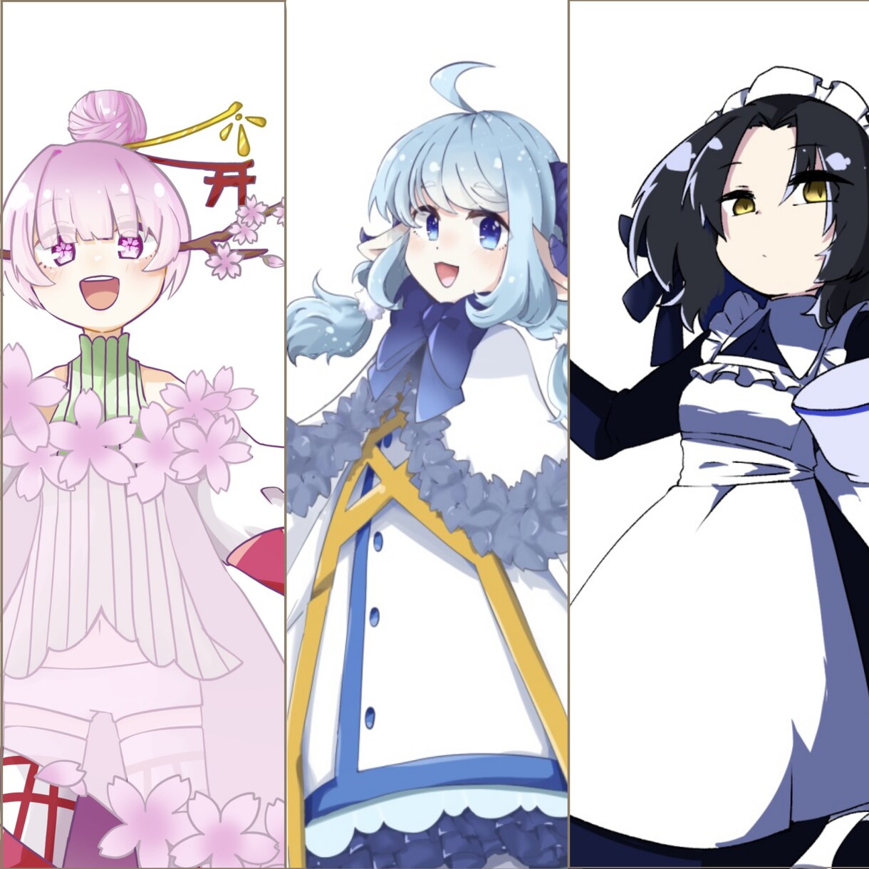 TRPGなどの立ち絵描きます かわいいキラキラな絵を、全力で！ イメージ1