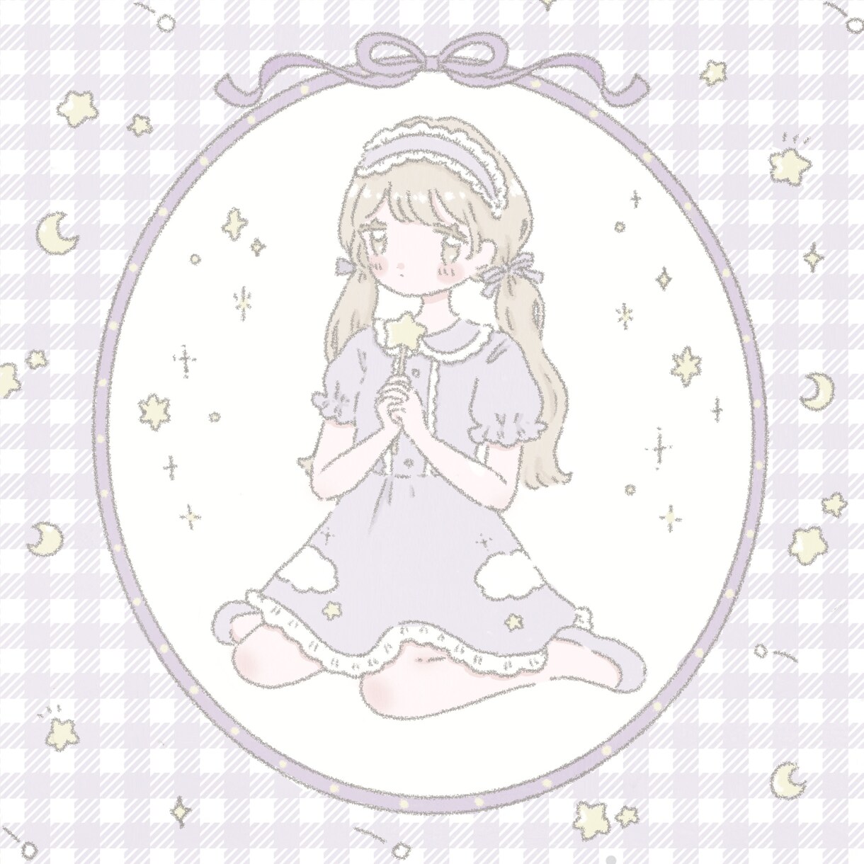 ふわふわしたあたたかみのあるイラストお描きします 一枚絵、挿絵、サムネなどにいかがですか？ イメージ7