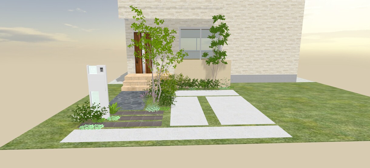 外構工事の見積もり診断＆デザイン作成します 見積もりの適正価格診断と理想のデザインをサポート！ イメージ1