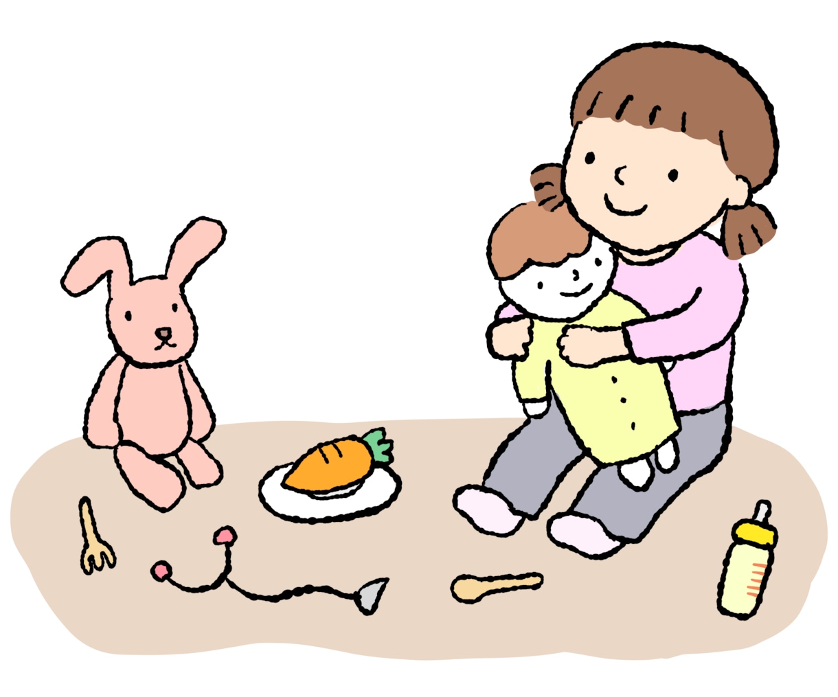ほのぼの可愛いイラストをお描きします ⭐︎子育てや女性向けのテーマの挿絵におすすめです！ イメージ8