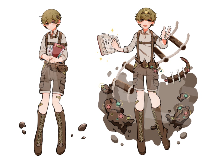 立ち絵制作します ゲーム、VTuber、TRPGの立ち絵制作します！ イメージ6