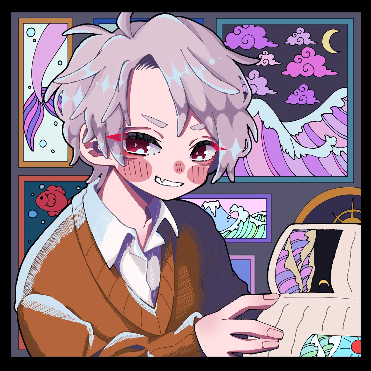 あなただけのSNSのアイコン描きます 版権、創作どちらでも受け付けております！ イメージ1