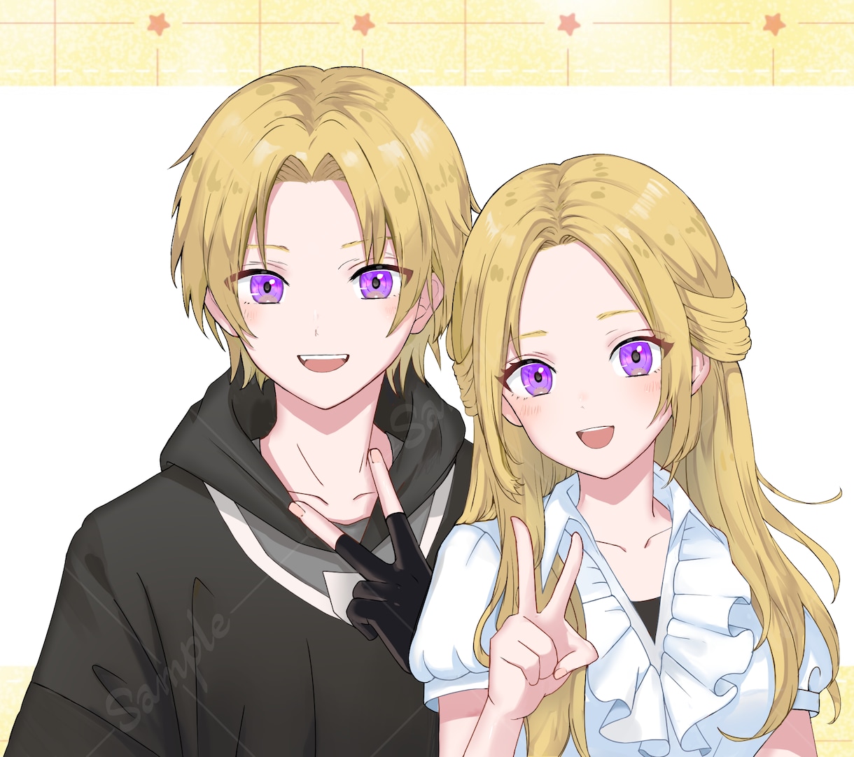 配信用かわいいちびキャラ、等身イラスト描きます デフォルメ、等身立ち絵、アイコンなど◎先着20名商用無料 イメージ7