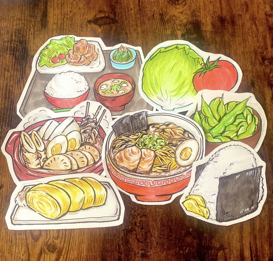 あなたのお店のメニュー、紹介イラスト描きます 飲食店などのメニュー、外観のイラスト描かせてください^ ^ イメージ7