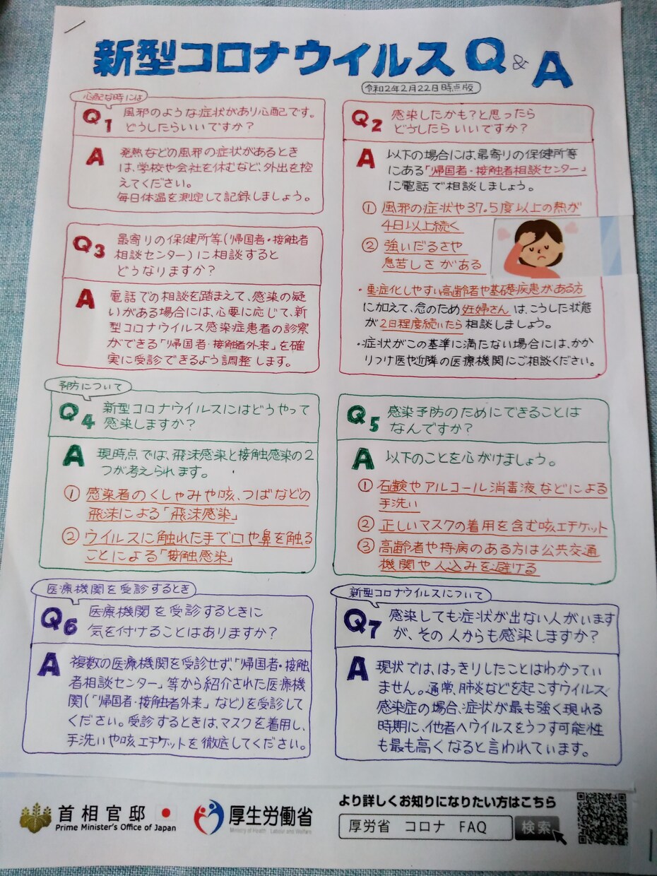 チラシを手書きします 原案があれば、それに沿ってチラシを手書きします。 イメージ8