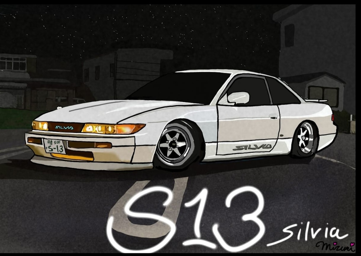 愛車、憧れの車などどんな車でも描きます オールジャンル対応！憧れの車、思い出の車、自慢の愛車など！ イメージ1