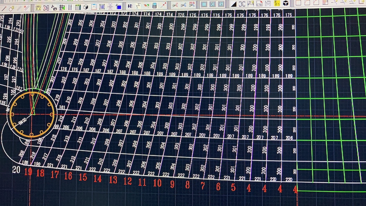 autoCAD 鉄筋詳細図制作します 事前に実寸収まり等の検討の手間が省けます イメージ3