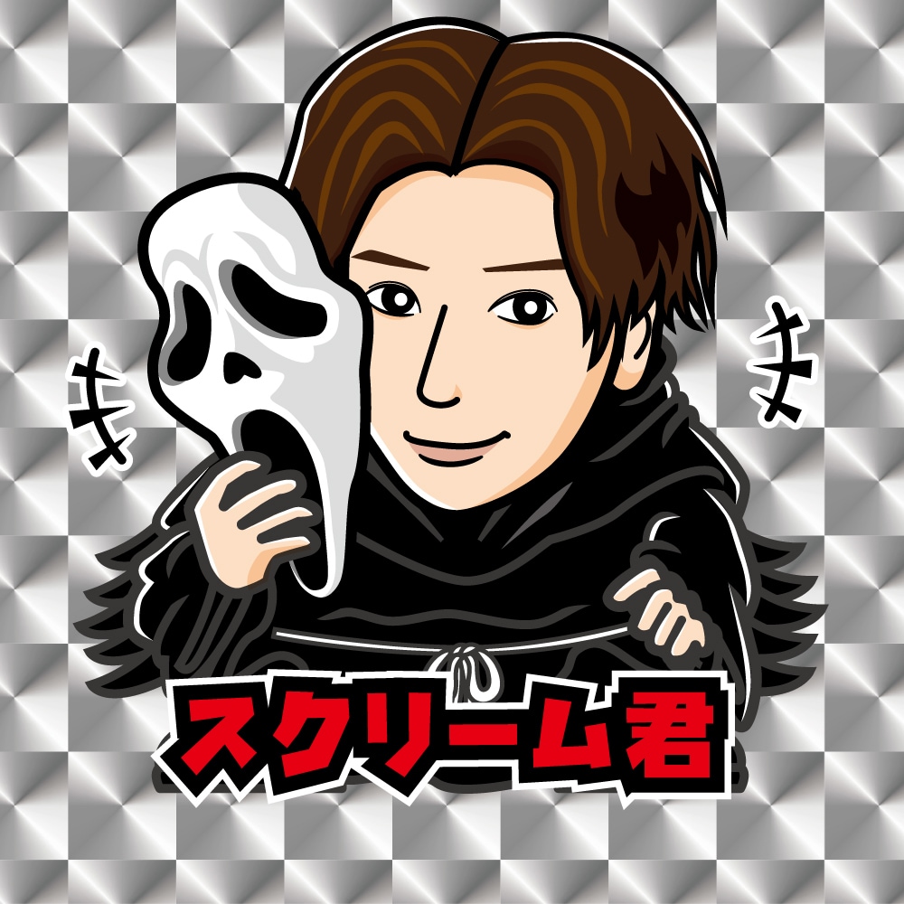ビックリマンシール風その他テイストの似顔絵描きます プロレスグッズで実績のあるデザイナーが貴方の似顔絵を描きます イメージ10