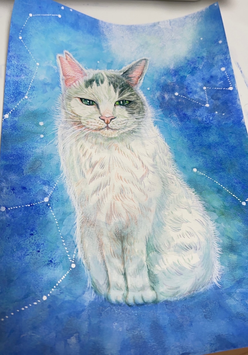 ギフト！プレゼント！そっくりなペットの絵を描きます データと原画が選べる！最愛のペットの絵を心をこめて描きます イメージ4