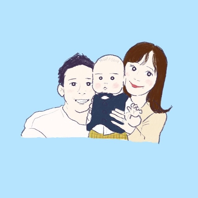 家族イラストアイコンかきます データ（2048×2048px）でのお渡しです。 イメージ2
