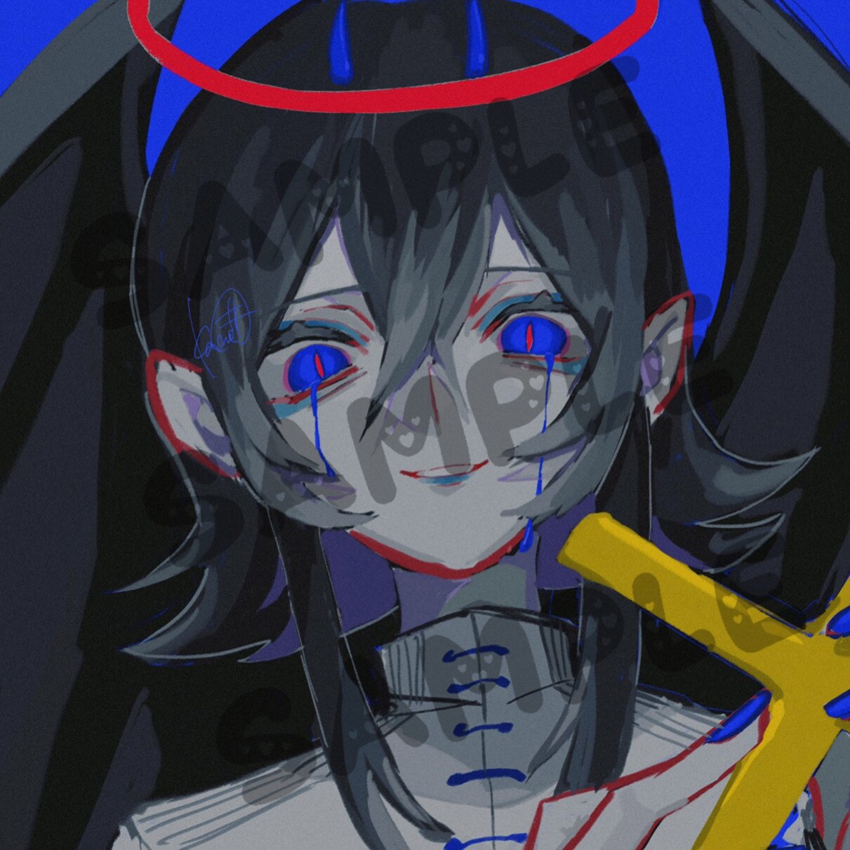目を惹くアイコンイラストを描きます SNSのアイコンをお求めの方へ。ご相談だけでもOK♪ イメージ6