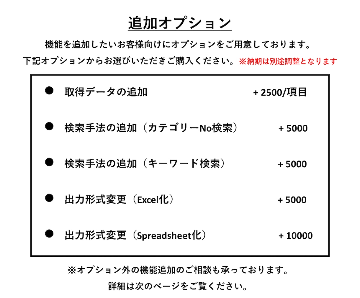 APIを利用したヤフショ用リサーチツールを作ります 〈即納品可能！〉マニュアル完備ですぐに使い始められます！ イメージ6
