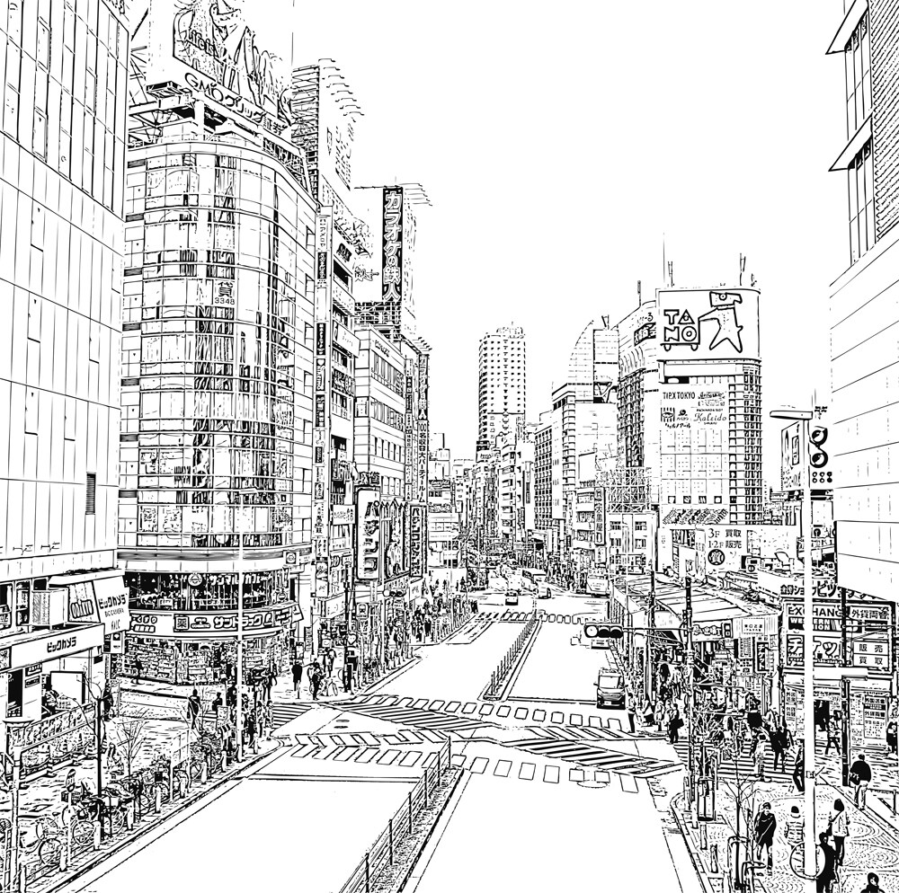 漫画背景（写真加工＋加筆補正）を制作します 早い場合は依頼から2時間で制作します。 イメージ5