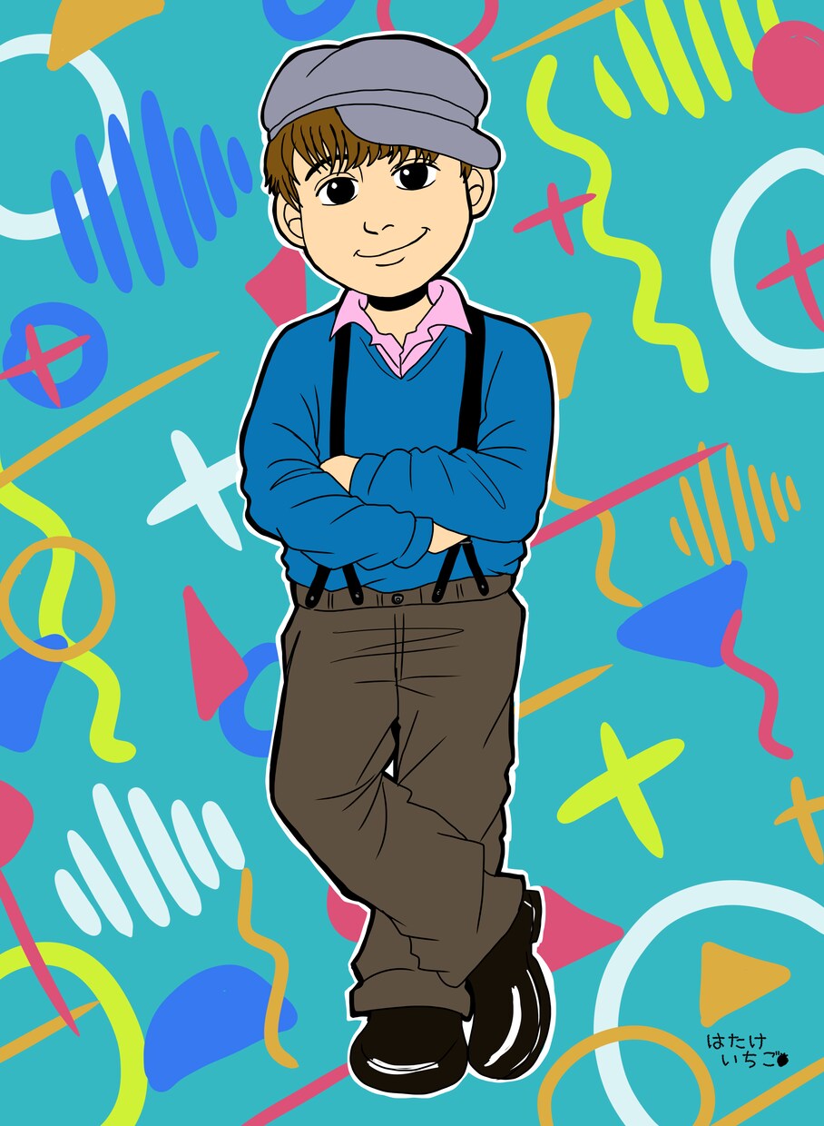 ポップでかっこいいイラスト・キャラクターを描きます パンク、ロック系の雰囲気が得意です⭐︎ イメージ5