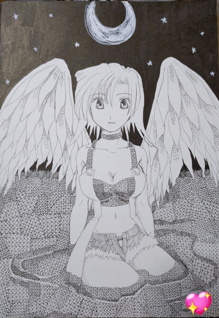 オリジナルの漫画やアニメ等の様な1枚絵を描きます 漫画や、アニメの様な見開きの1枚絵のキャラクターの様な絵 イメージ1