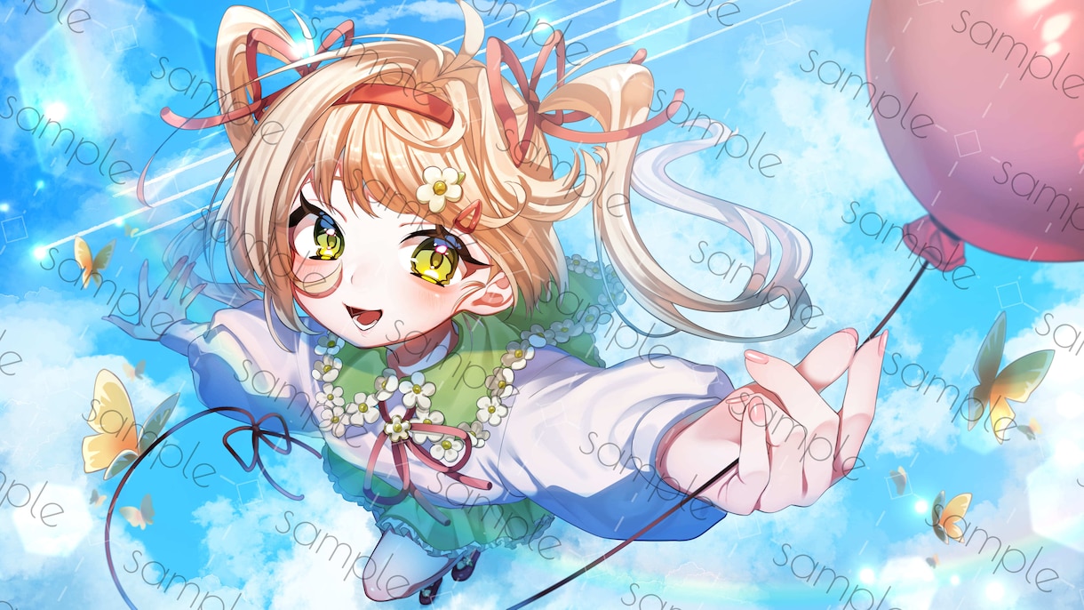 可愛いイラスト制作いたします ★アイコン、ヘッダーなど★気軽にご相談下さい★ イメージ2