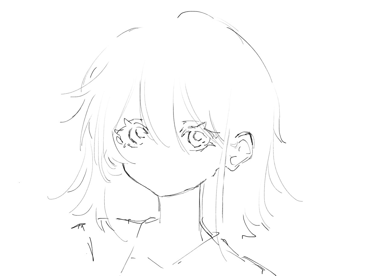 手癖でイラストを描きます 色塗りは致しません。完全手癖です。 イメージ3