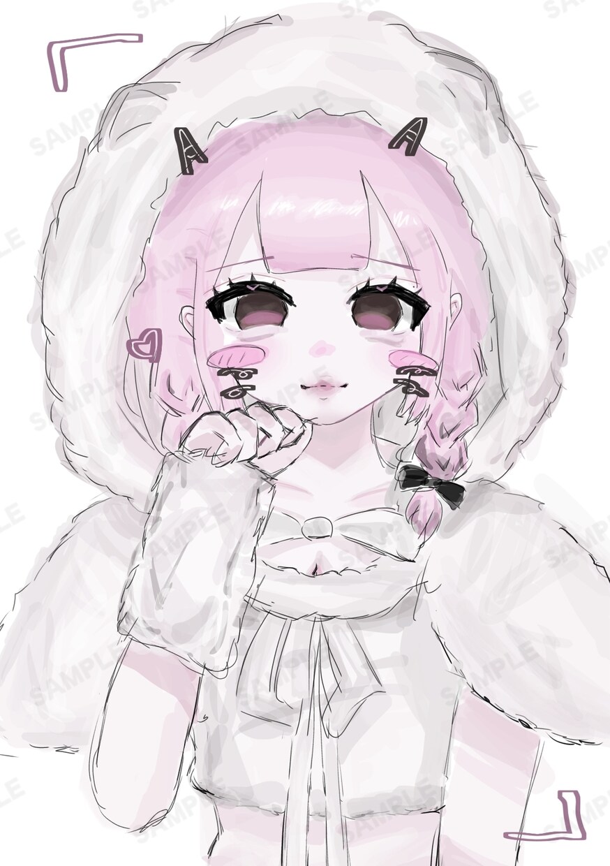 SNSなので目につく可愛いイラスト描きます SNSアイコンやヘッダー、歌みたサムネ描きます！ イメージ1
