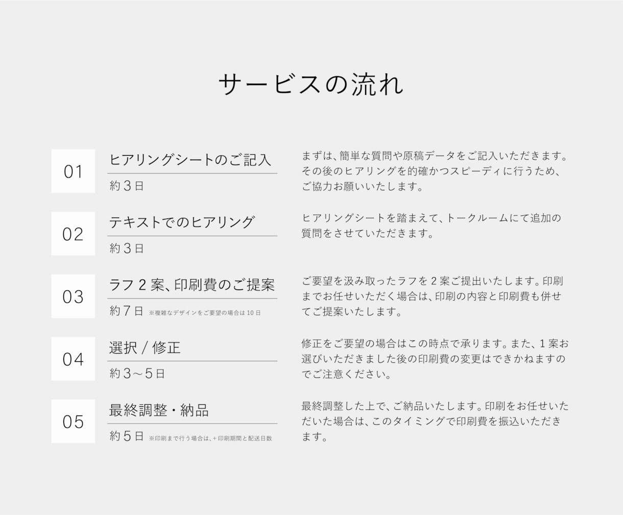 印刷対応◎高品質でミニマルな名刺をつくります 「ずっと使い続けたい」と思える、耐久性のあるデザイン イメージ4