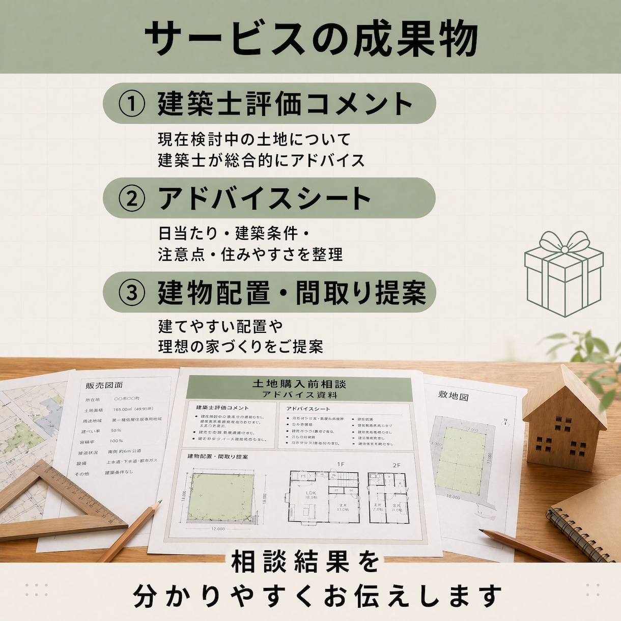 土地購入前の建築相談承ります 土地購入前の不安を建築士が徹底解消 イメージ3