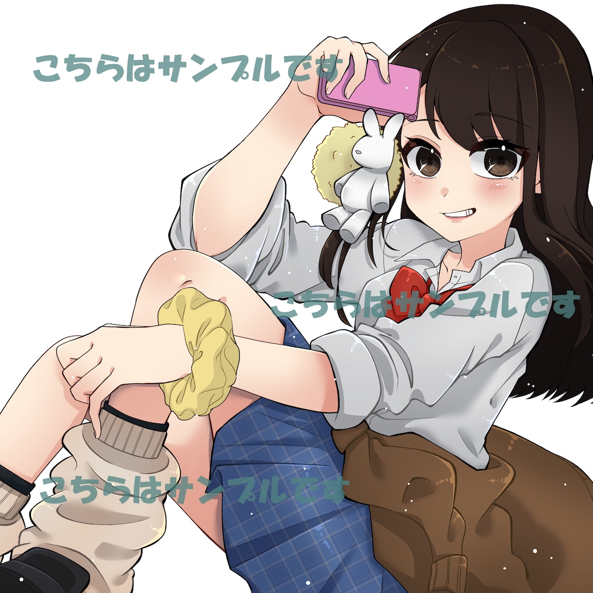 表情重視の等身イラスト一枚絵をお描きします 記念日やMVサムネに！丁寧に仕上げます イメージ4