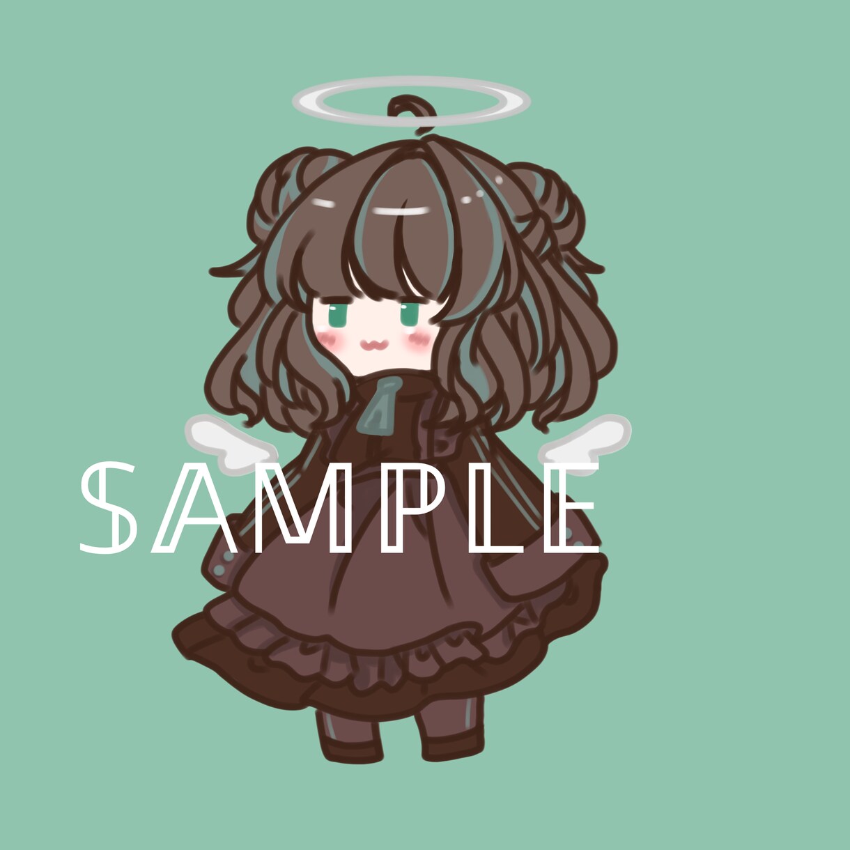 オリジナルのちびキャラ作成いたします ゆるっとした等身でちまっとかわいい イメージ2
