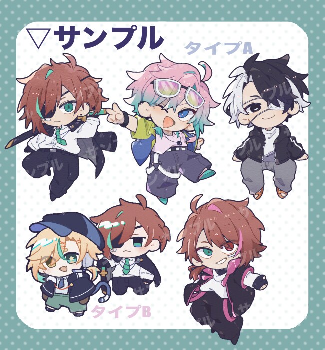 商用利用込！可愛いデフォルメキャラ描きます ちびキャラのグッズ制作や動画·配信などにお役立てください！ イメージ4