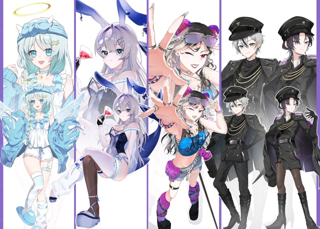 キャラクター立ち絵制作いたします Vtuber、IRIAM、TRPG用など イメージ2