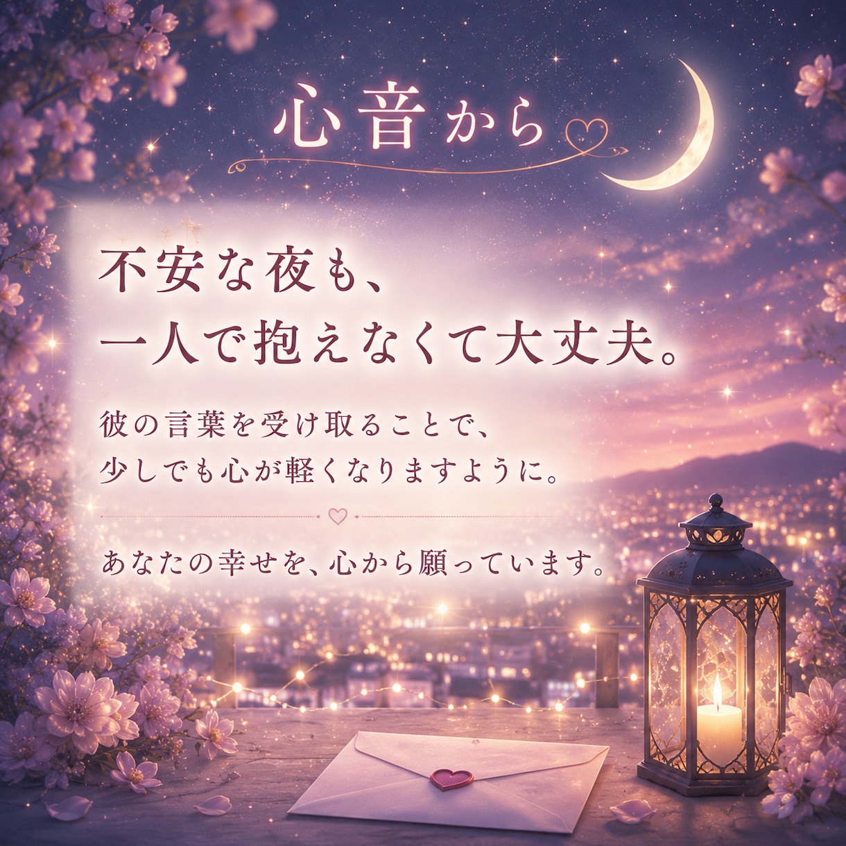 彼の本音♡気になりませんか？お手紙でお届けします 彼が言葉に出来なかった溢れ出す想い、そっと綴ってお渡しします イメージ8
