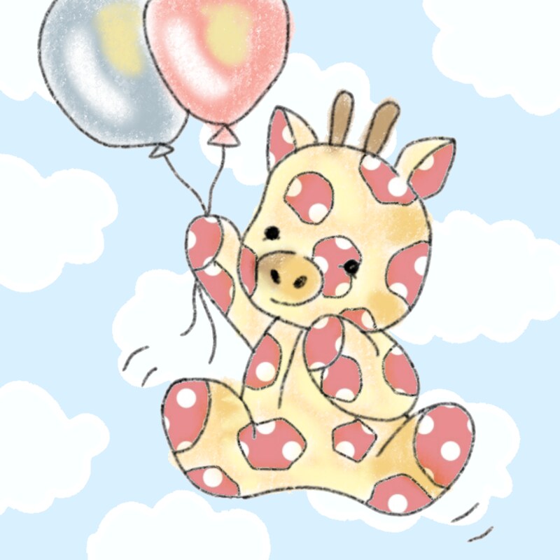 ゆるふわ系動物のカットイラスト描きます 動物なんでも♪ぬいぐるみ風も♪ イメージ3