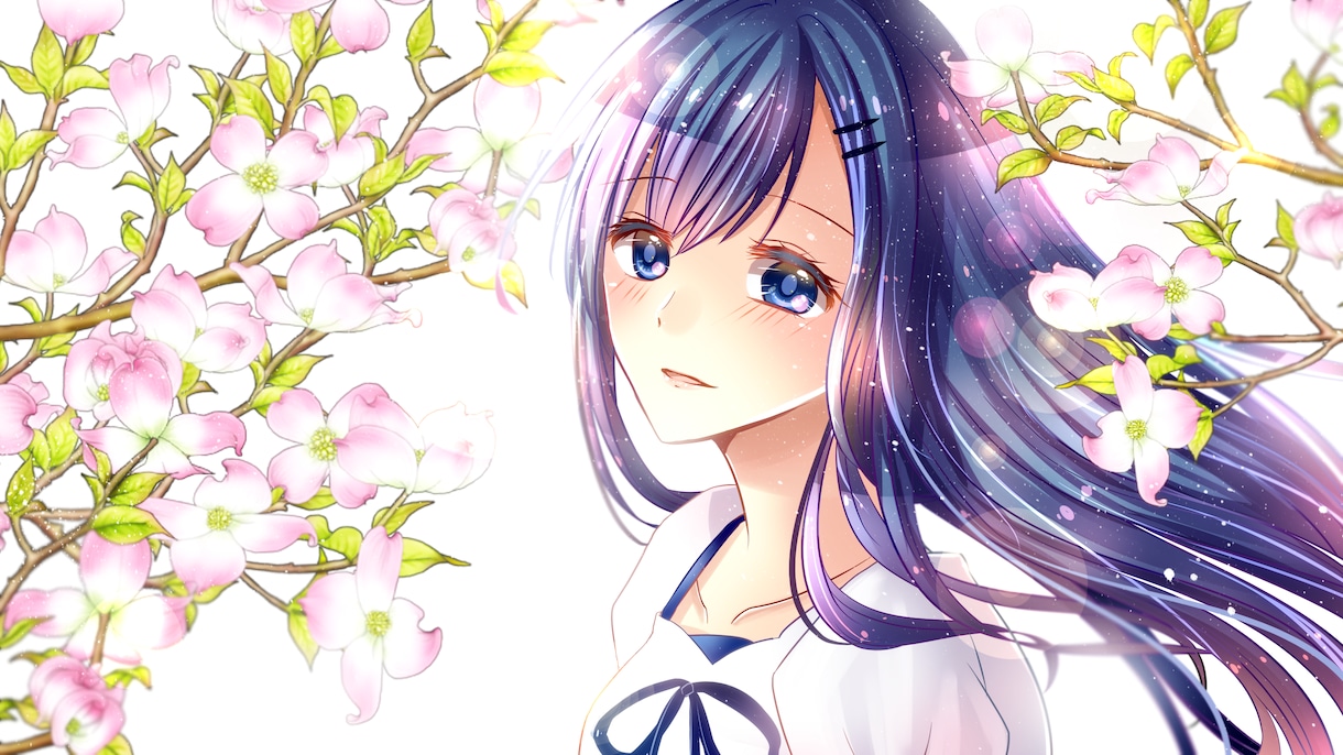 動画やその他用途様々！透明感あるイラスト描きます 様々な用途で使える一枚絵お描きします！ イメージ1