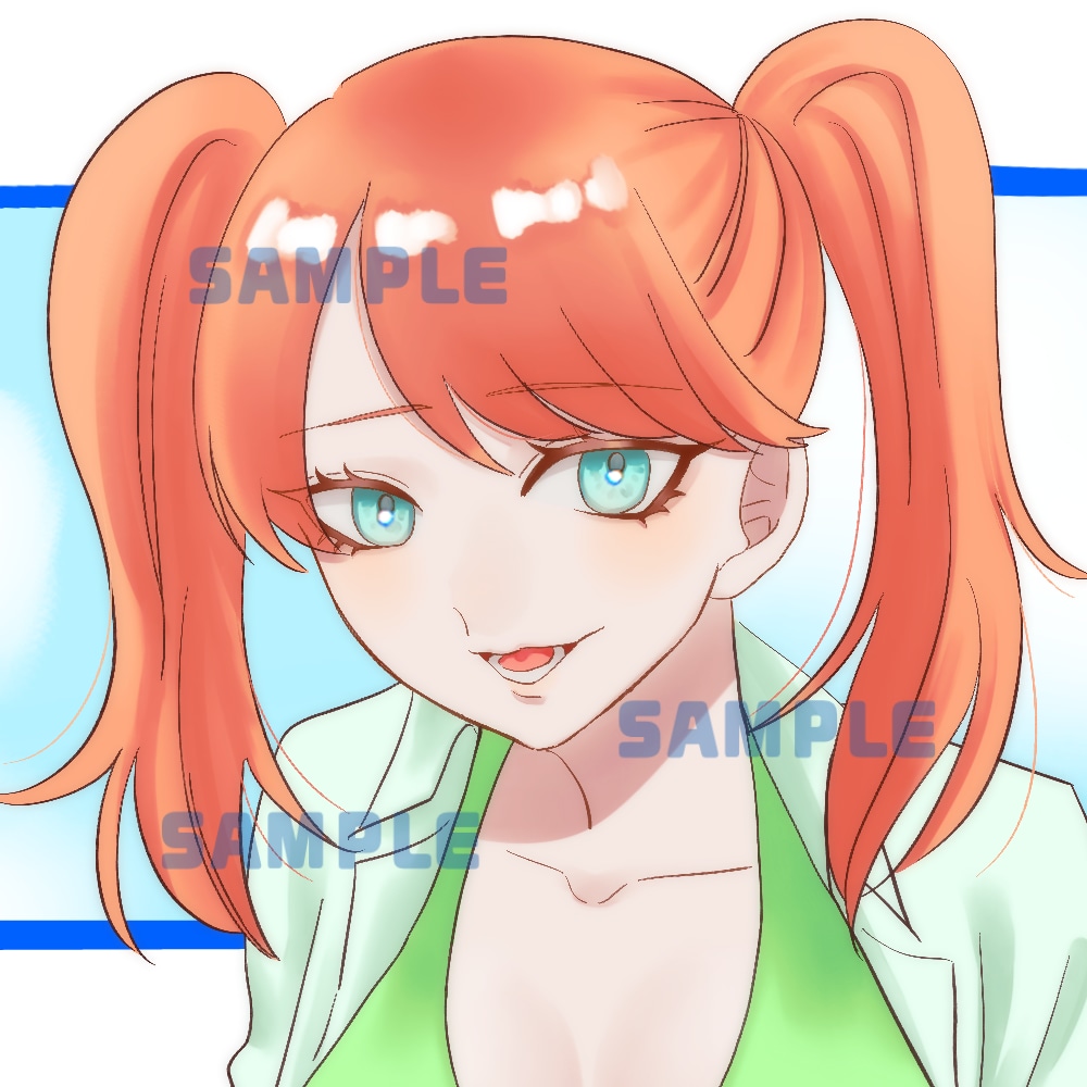 あなた専用のオリジナルアイコンを描きます 男､女キャラクターどちらも大歓迎！お気軽にお声掛けください♪ イメージ7