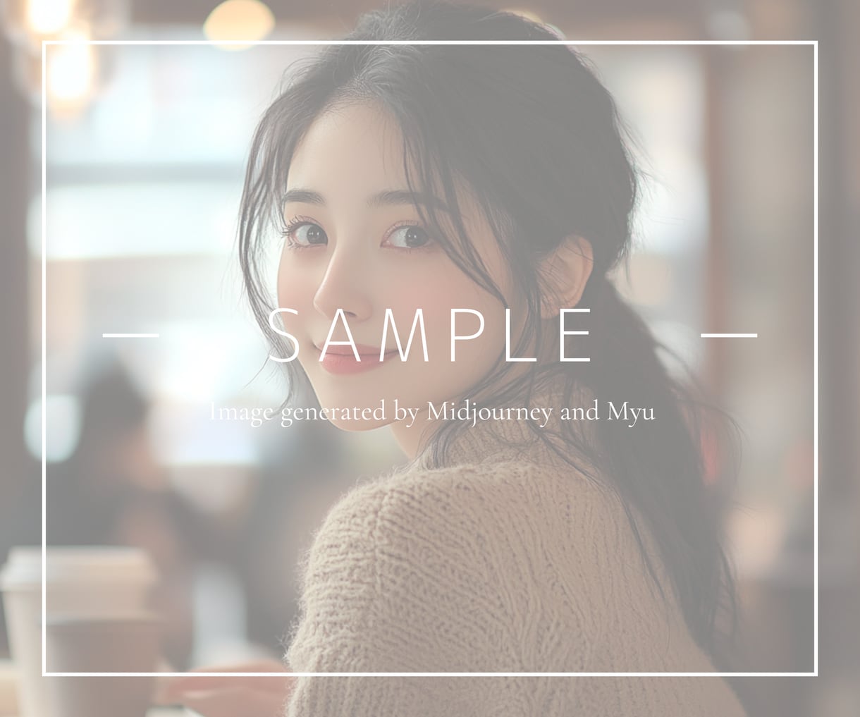 画像生成代行します 【ステキ女性やイケメン】最新ハイクオリティのAIツール使用 イメージ2