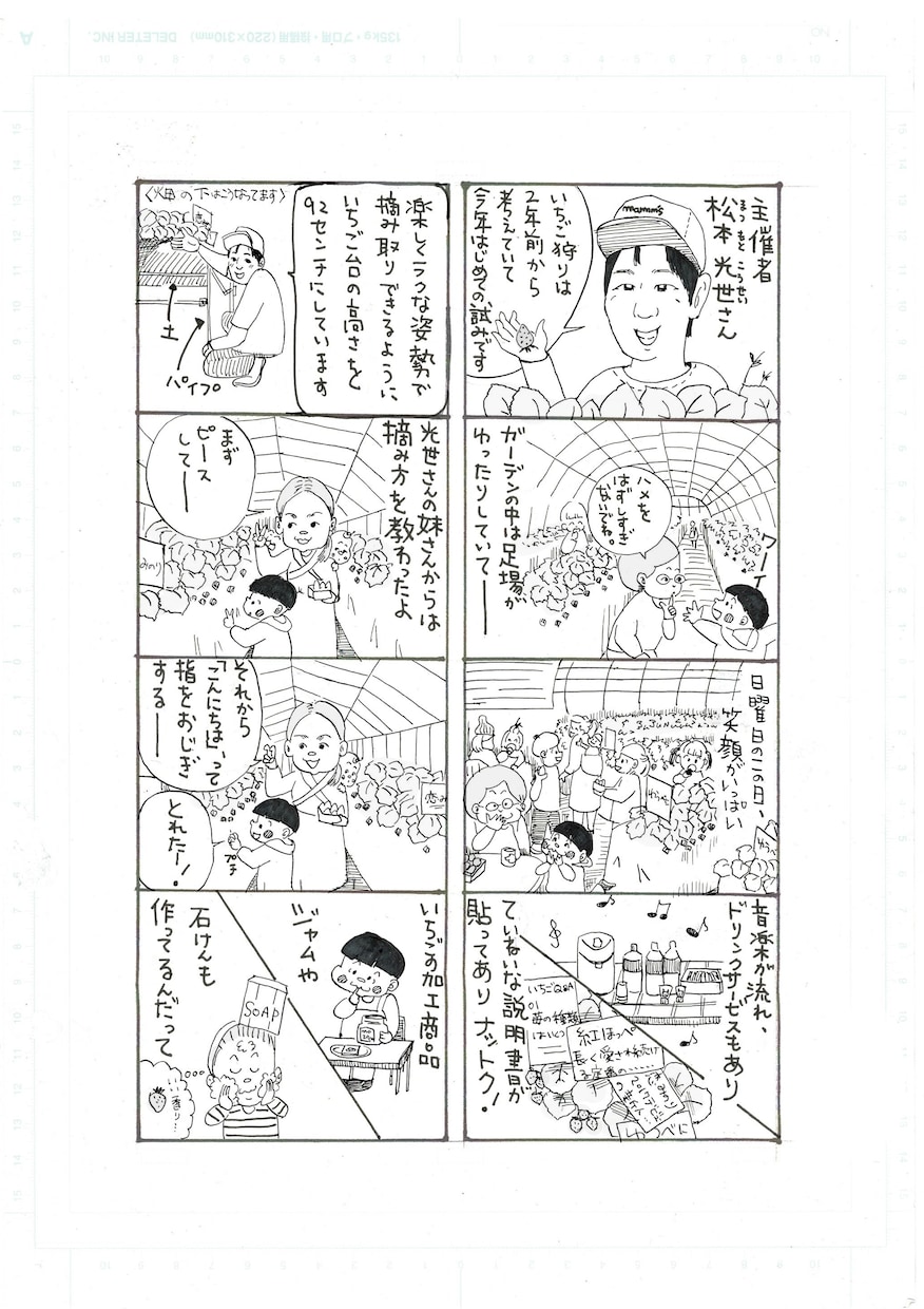 似顔絵漫画、商品紹介漫画、描きます 店舗メンバーの思いを漫画にしませんか？ イメージ3