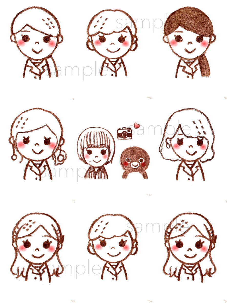 デフォルメ✩可愛いイラスト✩描きます 基本は一発描きです！ペットも描けます˙ᴥ˙ イメージ8
