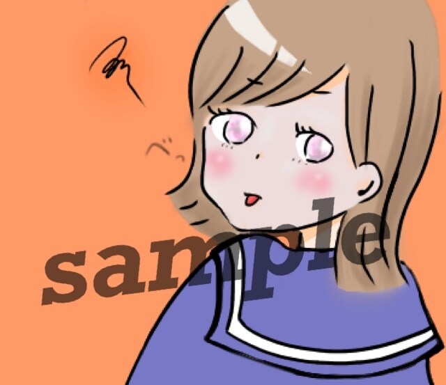 ゲーム、SNS等のアイコンを描きます 型にはまっていないので色んなバージョンがあります！ イメージ3