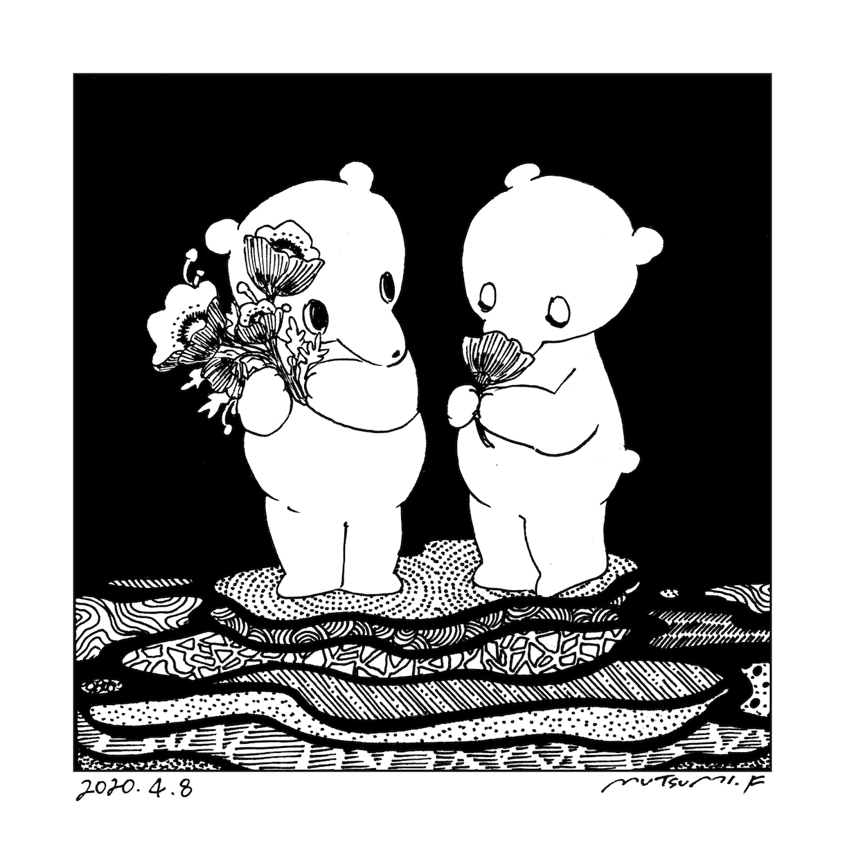 おしゃれなペン画イラスト描きます 広告、挿絵、グッズ、なんでもご相談ください！ イメージ5