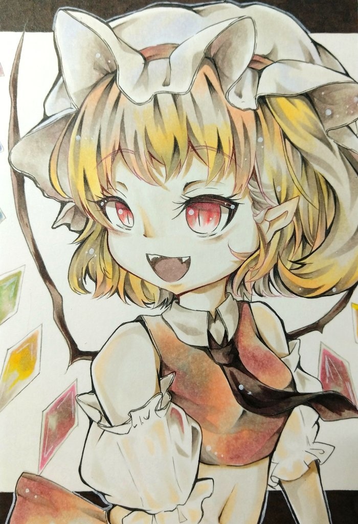 東方のイラスト原画を作成します 世界で1つだけ！ぷにかわなキャラをお届けします！ イメージ5