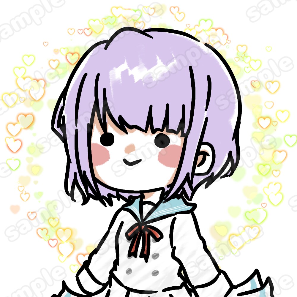 即日可！ゆるっと可愛いデフォルメアイコン描きます あなたをゆるっと可愛いくデフォルメ可します！ イメージ2