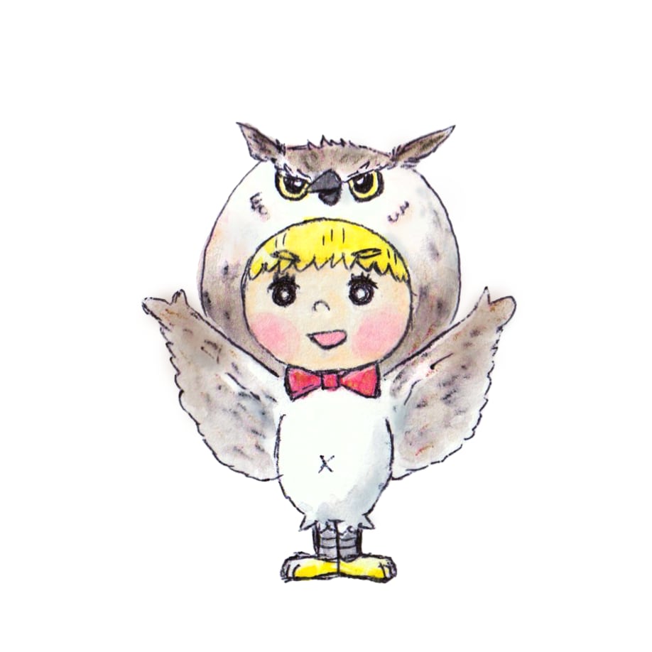 商用◎キャラクター、動物の被り物アイコン描きます かぶりものをしたイラストです。水彩で描きます。商用利用OK イメージ8