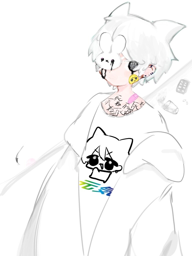 ふわふわのイラスト描きます ふわふわのタッチでイラスト描きます！ イメージ2