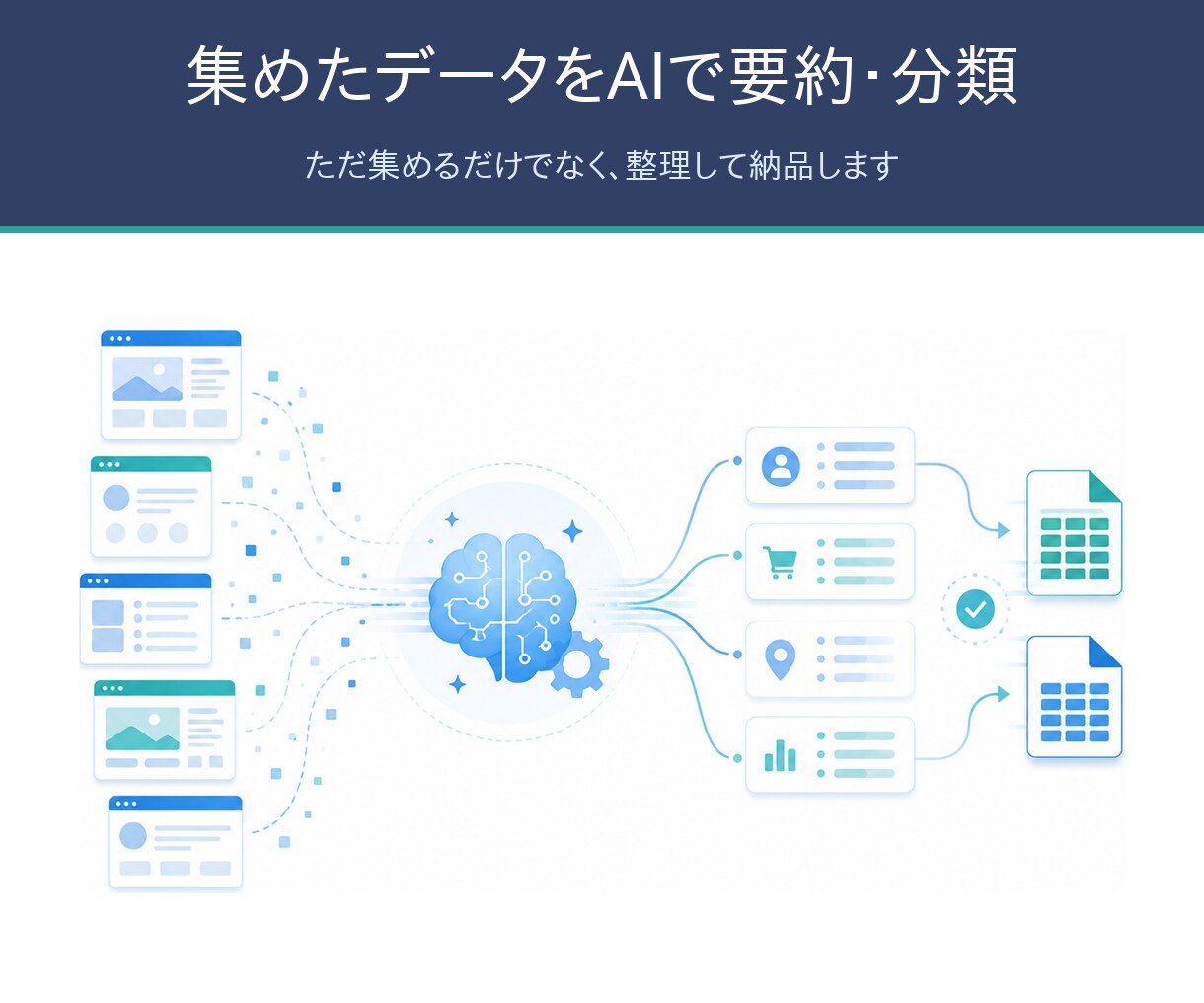 面倒なWebデータ収集・スクレイピングを代行します プログラム付きで収集を自動化｜事前チェック無料 3,000円 イメージ4